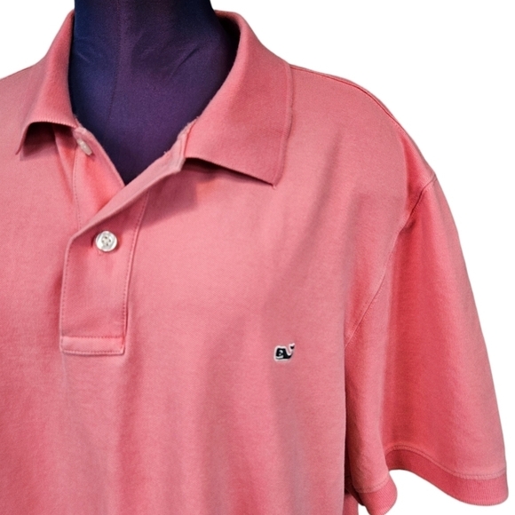 Vineyard Vines Pink Polo Shirt - Picture 3 of 8